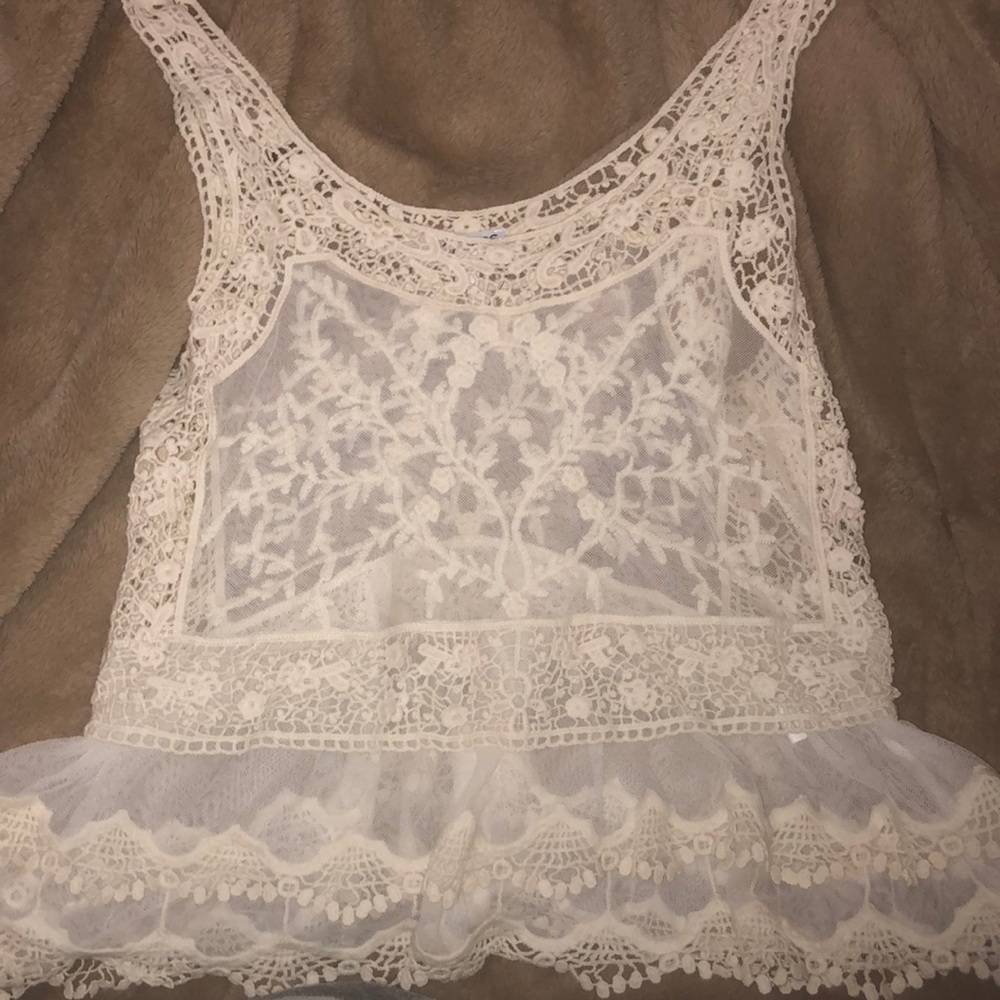 Lace tank